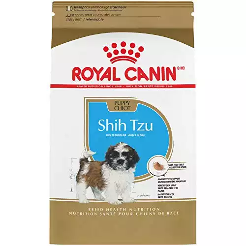 Royal Canin Shih Tzu Puppy Breed Specific Dry Dog Food, 2.5 lb bag