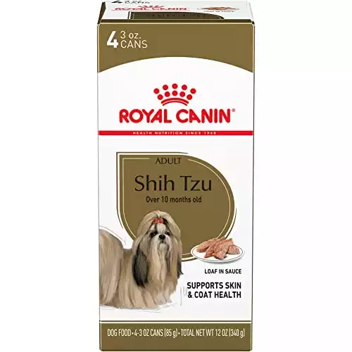 Royal Canin Shih Tzu Adult Breed Specific Wet Dog Food, 3 oz can 4-pack