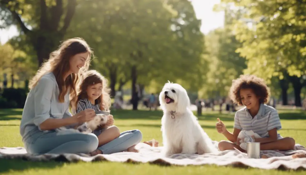 maltese dogs ideal family