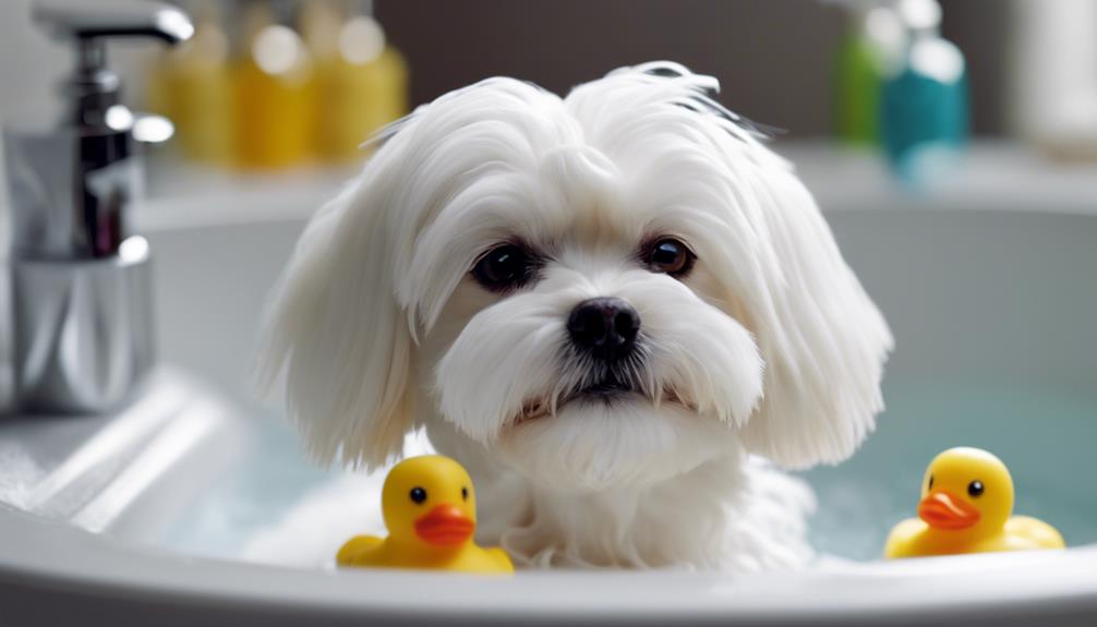 regular baths for cleanliness