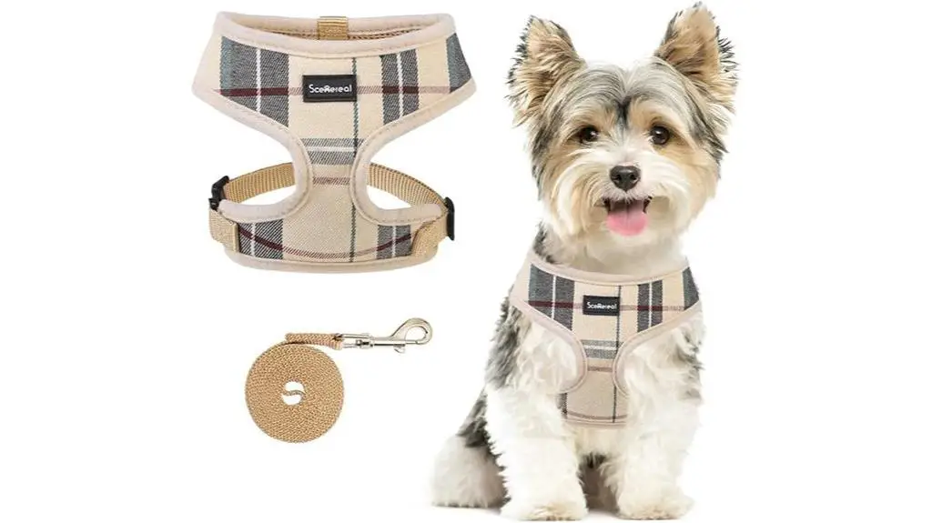 soft mesh dog harness